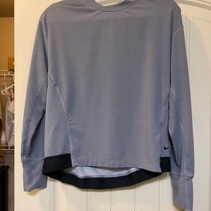 Long Sleeve crop nike top